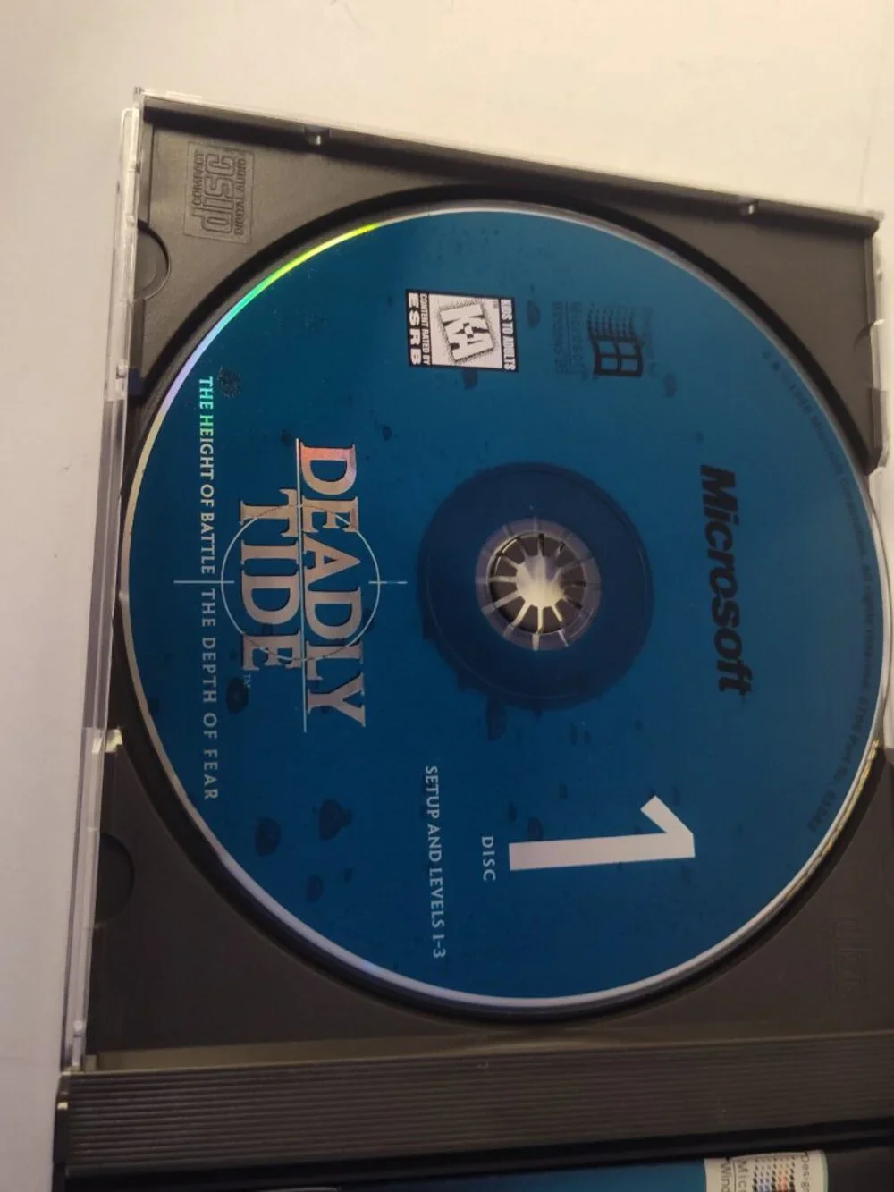 Deadly‎ Tide (PC, 1996) - Microsoft - Complete